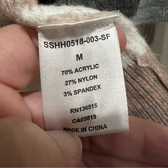 Revolve Medium Stitches & Stripes Elaine Striped Long Open Cardigan Sweater P - Picture 5 of 5